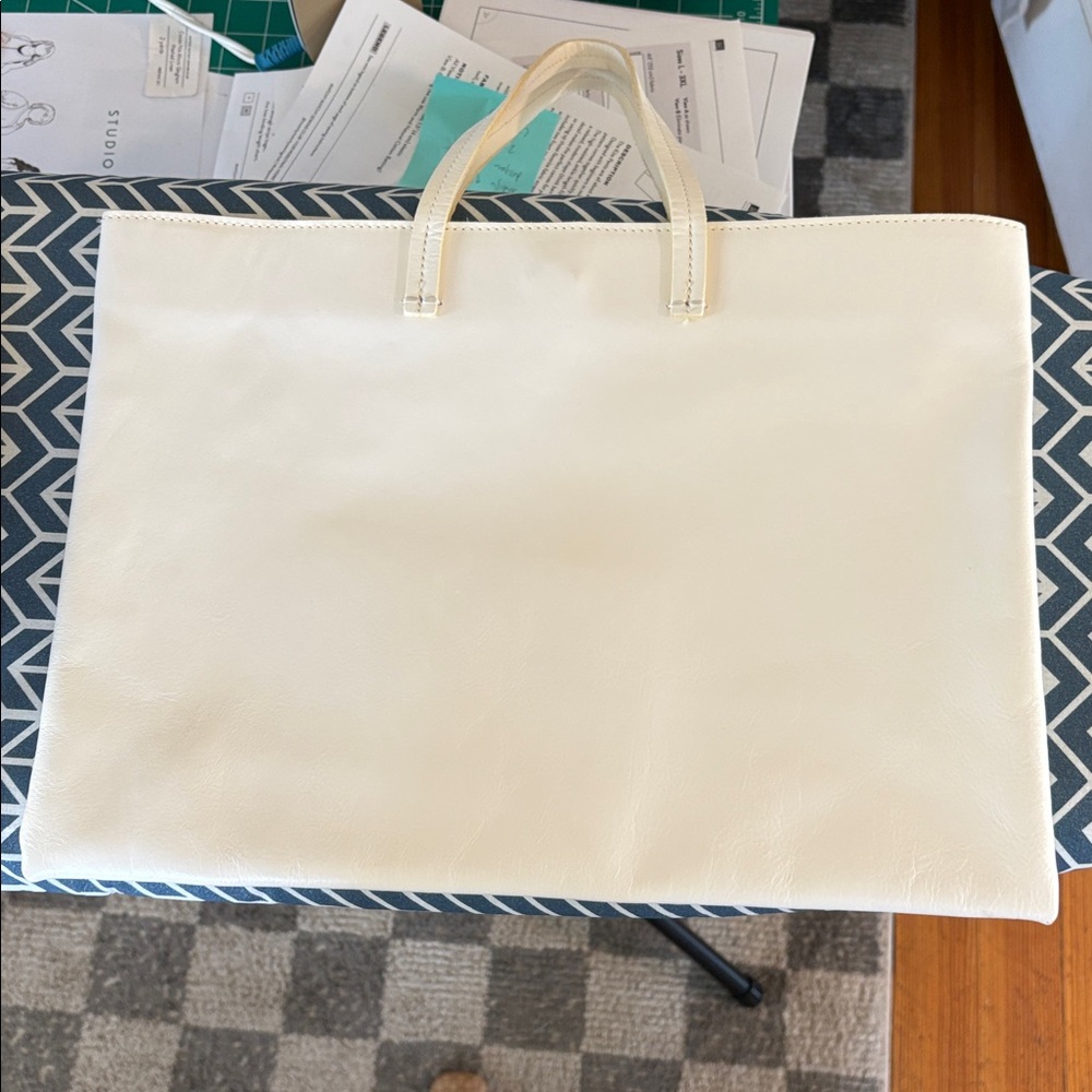 Clare Vivier (Clare V) leather portfolio bag
